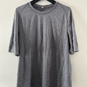 Lululemon Gray workout shirt.